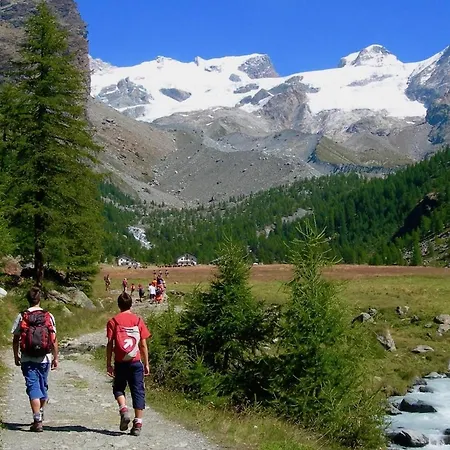 Piccola Oasi Nella Frescura Delle Alpi Tra Verdi Boschi E Sorgenti Di Acqua Purissima